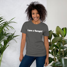 Load image into Gallery viewer, Short-Sleeve Unisex T-Shirt - Therapist