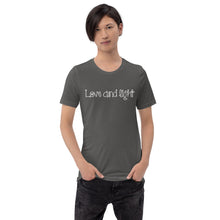 Load image into Gallery viewer, Short-Sleeve Unisex T-Shirt - Love and light