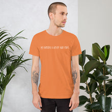 Load image into Gallery viewer, Short-Sleeve Unisex T-Shirt - Mine is better