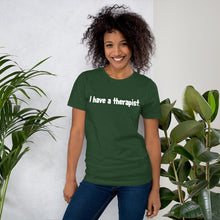 Load image into Gallery viewer, Short-Sleeve Unisex T-Shirt - Therapist