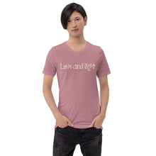 Load image into Gallery viewer, Short-Sleeve Unisex T-Shirt - Love and light