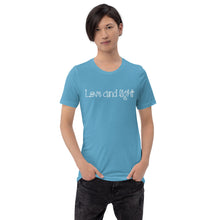 Load image into Gallery viewer, Short-Sleeve Unisex T-Shirt - Love and light