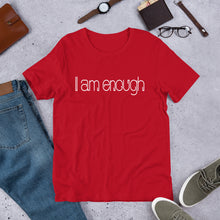 Load image into Gallery viewer, Short-Sleeve Unisex T-Shirt - I am enough