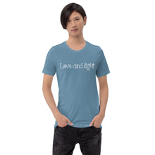 Load image into Gallery viewer, Short-Sleeve Unisex T-Shirt - Love and light