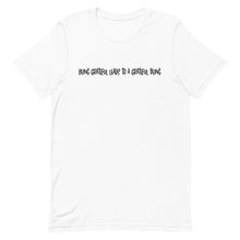 Load image into Gallery viewer, Short-Sleeve Unisex T-Shirt - Compassion White