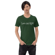 Load image into Gallery viewer, Short-Sleeve Unisex T-Shirt - Love and light
