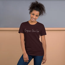 Load image into Gallery viewer, Short-Sleeve Unisex T-Shirt - Compassion
