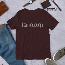 Load image into Gallery viewer, Short-Sleeve Unisex T-Shirt - I am enough
