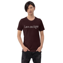 Load image into Gallery viewer, Short-Sleeve Unisex T-Shirt - Love and light
