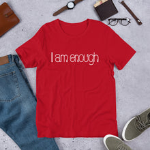 Load image into Gallery viewer, Short-Sleeve Unisex T-Shirt - I am enough

