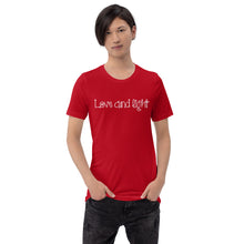 Load image into Gallery viewer, Short-Sleeve Unisex T-Shirt - Love and light
