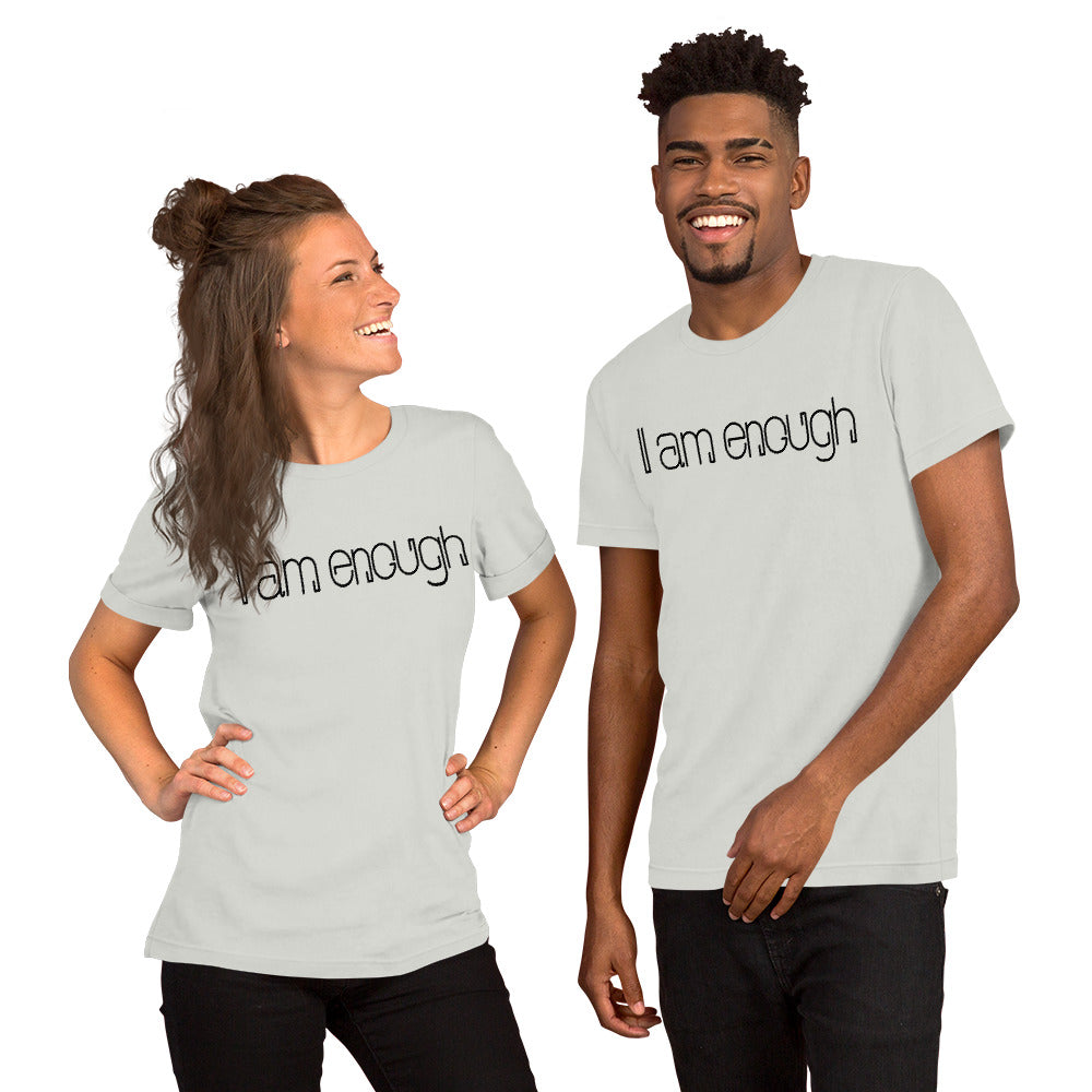 Short-Sleeve Unisex T-Shirt - I am enough